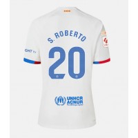 Dres Barcelona Sergi Roberto #20 Preč 2023-24 Krátky Rukáv